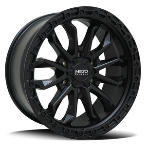 NEGU NO9 17x8.5 6x139.7 0 - Satin Black