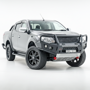 Rockarmor Rock Pack — Mitsubishi Triton MQ 04/2015 - 10/2018 | GT Hoop Bullbar + Rock Sliders