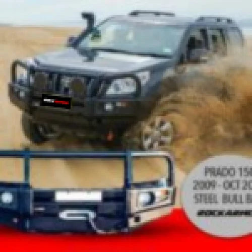 Rockarmor Premium Bullbar Frontal Combo To Suit Toyota Prado 150 2010-2013 (Bumper Cut)