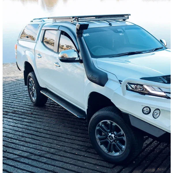 Rockarmor Steel Rockslider Side Steps To Suit Mitsubishi Triton MR 12/2018 - 02/2024