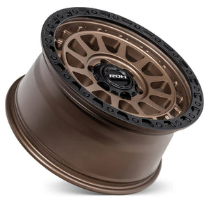 ROH Alloy Assault 17x9 6x139.7 +40 - Matt Bronze, Matt Black Lip