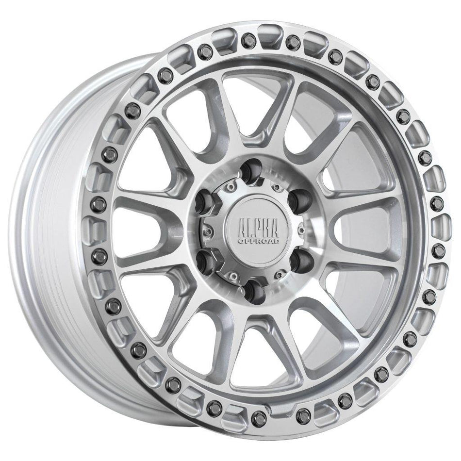 ALPHA PODIUM - SILVER MACHINE 17x9 / 6x139.7 /15 Offset