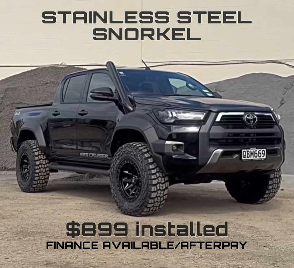HILUX STAINLESS SNORKEL (2015-2026)