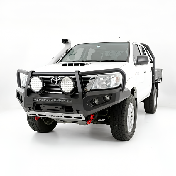 Rockarmor Gt Hoop Steel Bullbar - Toyota Hilux N70 12-15 (Full Bar Replacement)