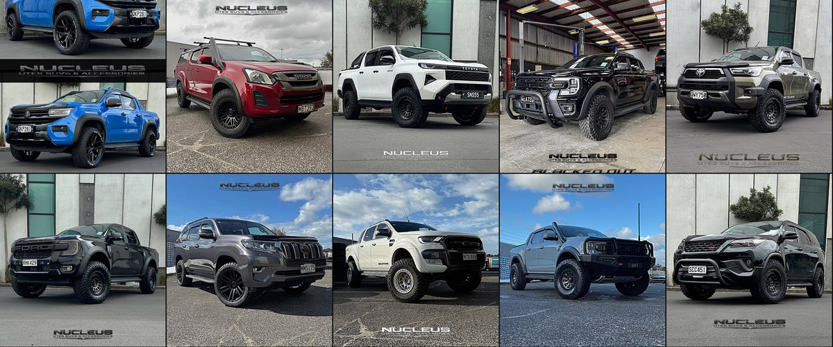 Recent Nucleus ute and SUV builds