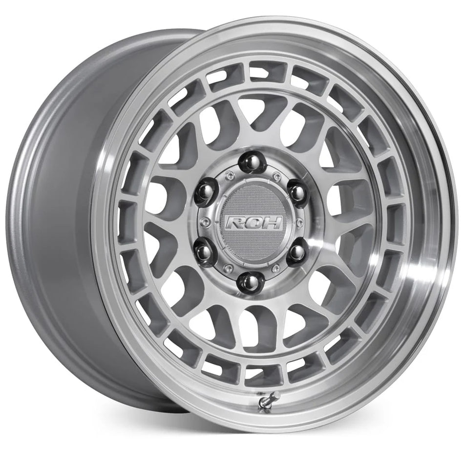 ROH LOTUS - SILVER WITH MACHINED FACE 17x9 / 6x139.7 / 12 Offset