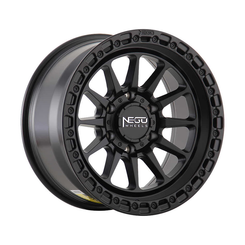 NEGU NO7 17x8.5 / 6x139.7 / 0 SATIN BLACK