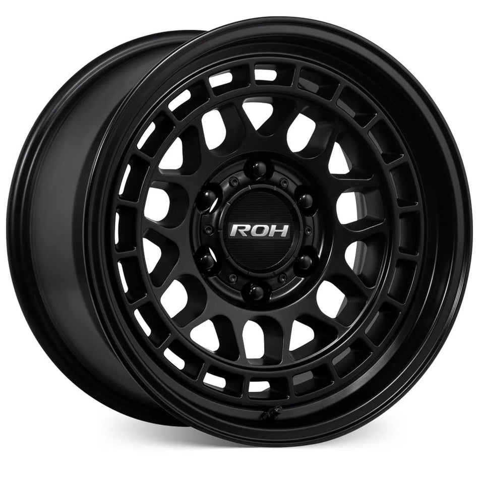 ROH LOTUS - MATT BLACK 17x9 / 6x139.7 / 12 Offset