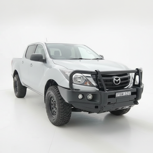 Rockarmor Elite Hoop Steel Bullbar - Mazda Bt-50 2011-2020 (Bumper Cut)