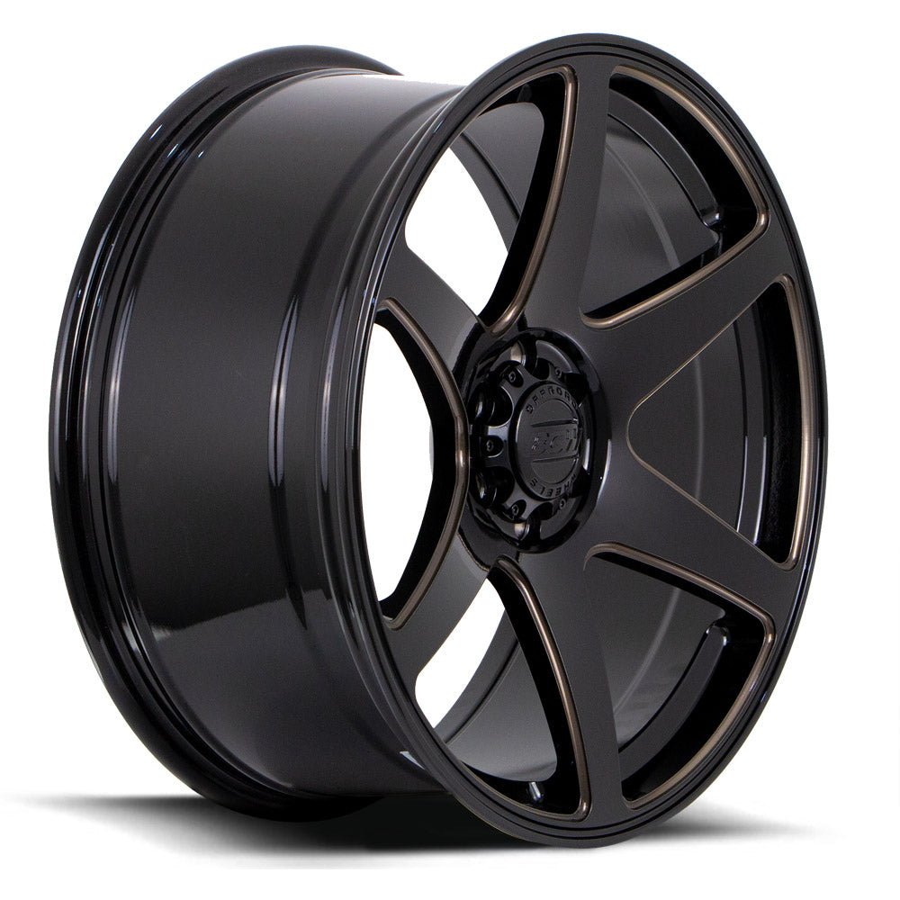 BGW CARTEL - GLOSS BLACK with MILLED SPOKES