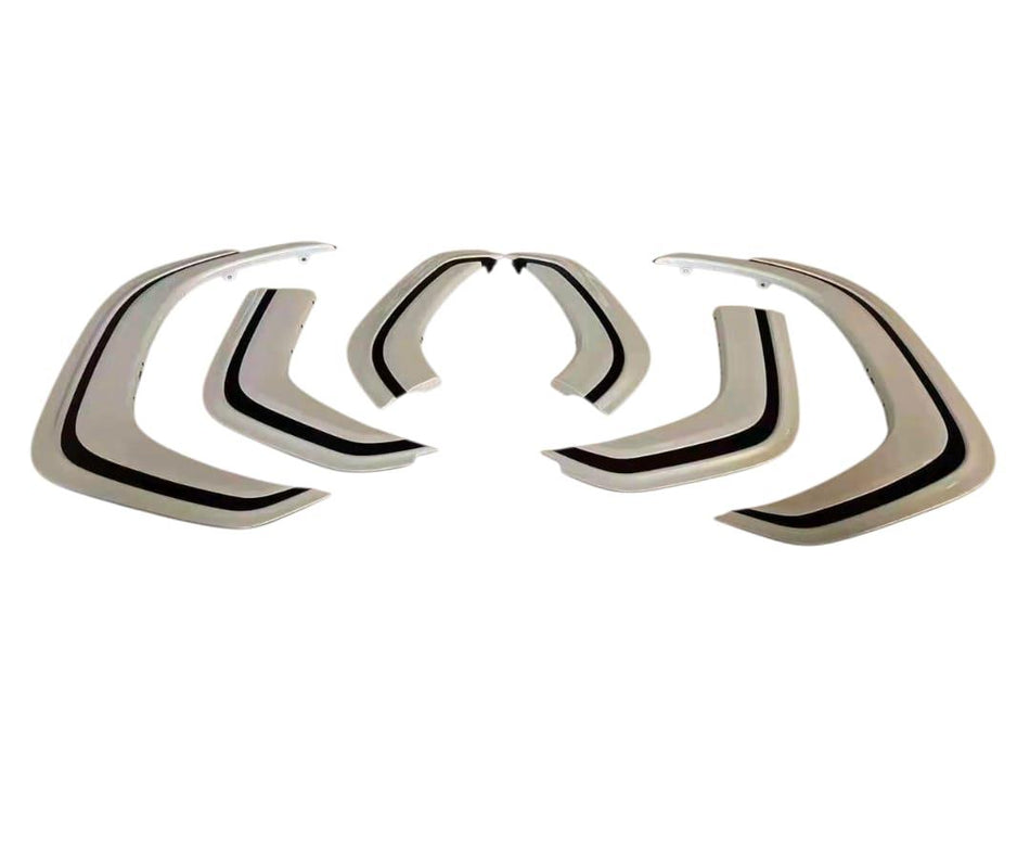 COLOR CODED SMOOTH FENDER FLARES FOR LAND CRUISER 300 SERIES