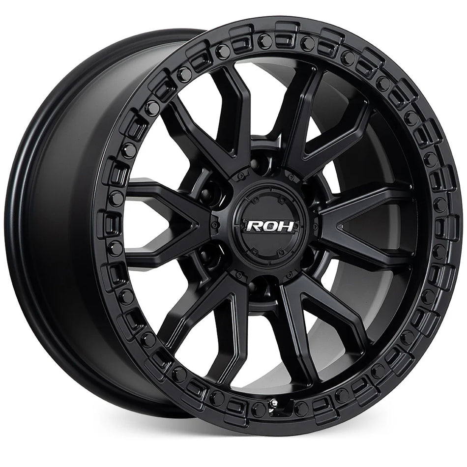ROH RAID - MATT BLACK 17x9 / 6x139.7 / 35 Offset