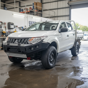 Rockarmor Rock Pack — Mitsubishi Triton MQ | GT Hoopless Bullbar + Rock Sliders