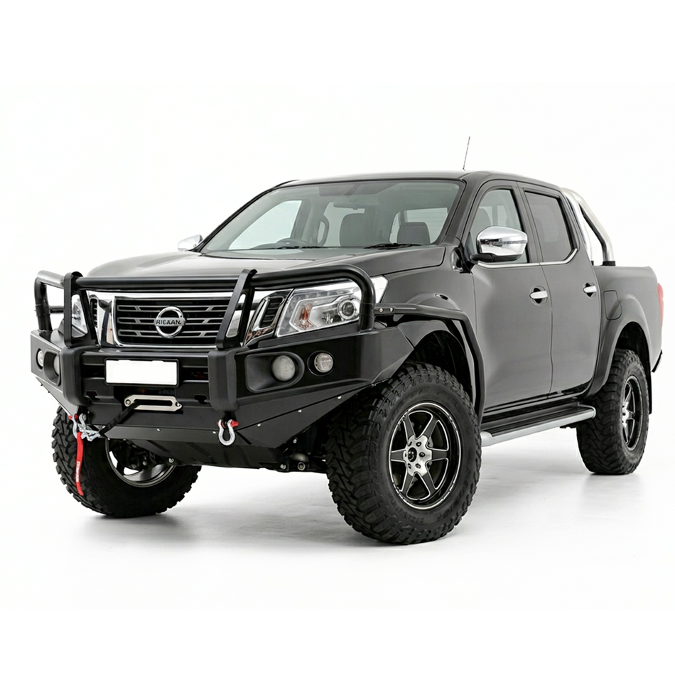 Rockarmor Elite Hoop Steel Bullbar - Nissan Navara Np300 D23 2015-2020 (Full Bar Replacement)
