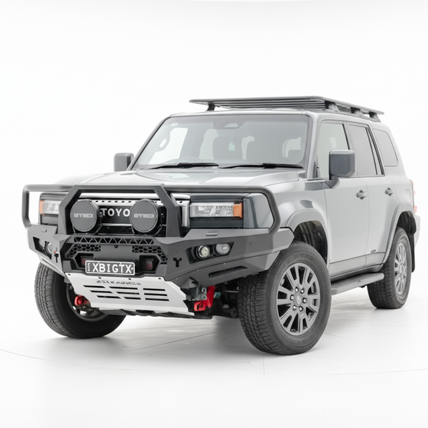 Rockarmor Gt Hoop Steel Bullbar - Toyota Prado 250 2024 to Current (Full Bar Replacement)
