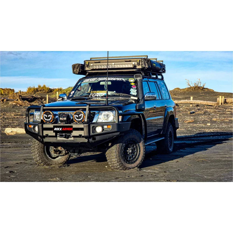 Rockarmor Brushbar To Suit Nissan Patrol Gu1 & Gu4