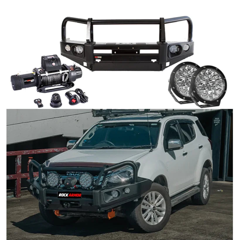 Rockarmor Elite Bullbar Frontal Combo To Suit Isuzu Dmax 2012-2020 (No Bumper Cut)