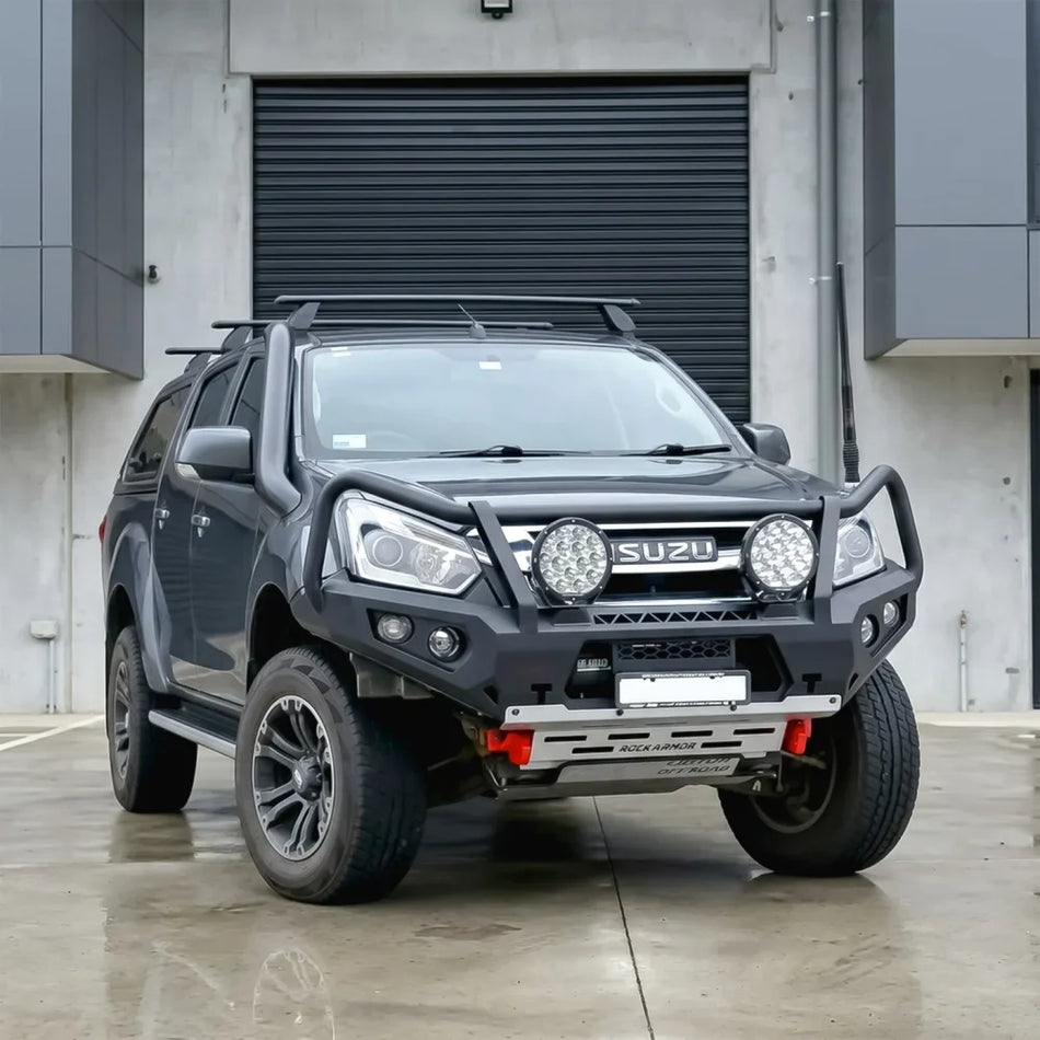 Rockarmor Gt Hoop Steel Bullbar - Isuzu Dmax 2017-2020 PFL (Full Bar Replacement)