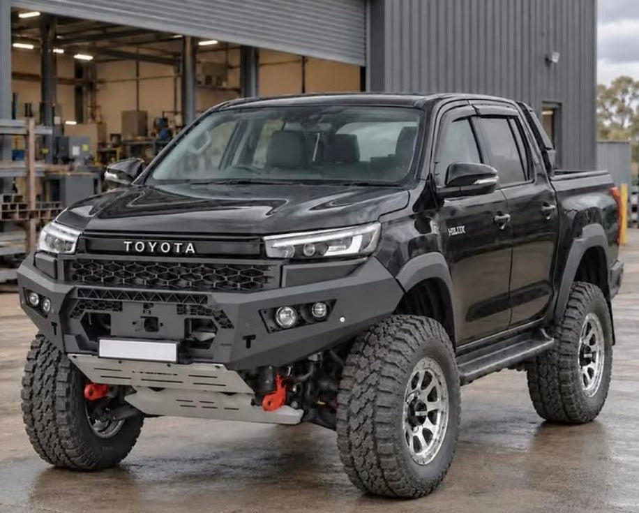 Rockarmor Rock Pack — Toyota Hilux N90 2026+ | GT Hoopless Bullbar + Rock Sliders