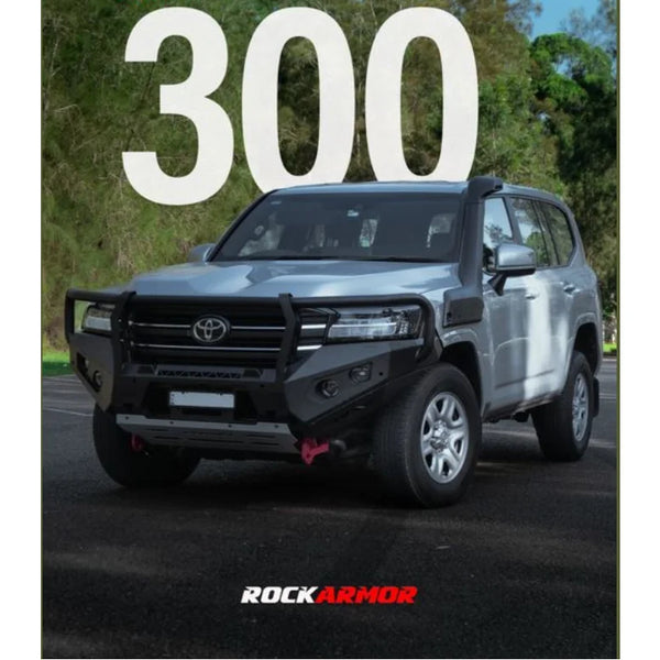 Rockarmor Gt Hoop Steel Bullbar - Toyota 300 Series 2021-2026 (Full Bar Replacement)