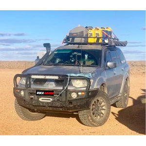 Rockarmor Premium Steel Bullbar - Mitsubishi Triton Challanger Pb / Pc 2009-2015 (Bumper Cut)