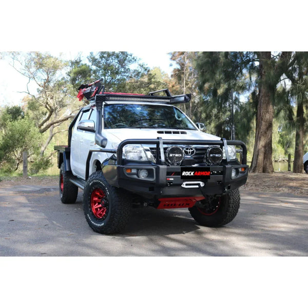 Rockarmor Premium Steel Bullbar - Toyota Hilux 2011-15 Bar Replacement (Eyebrows)