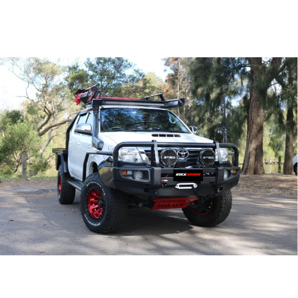 Rockarmor Premium Steel Bullbar - Toyota Hilux N70 2005 - 2011 (Bumper Cut)
