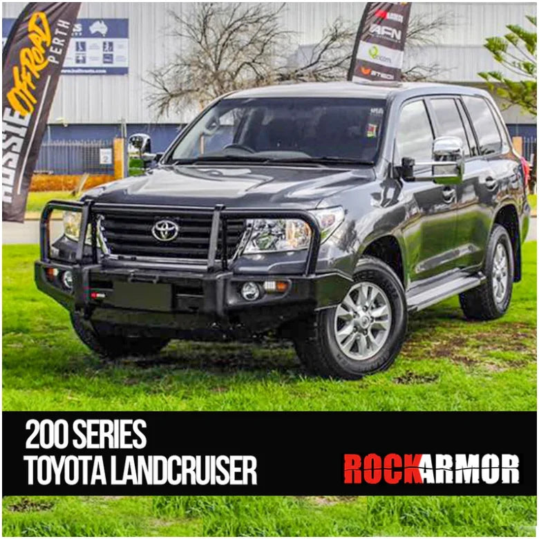Rockarmor Premium Steel Bullbar - Toyota Landcruiser 200 Gx/Gxl (Vx & Sahara) 07-2015 (Bar Cut)