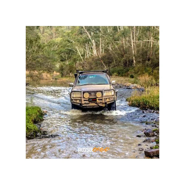 Rockarmor Premium Steel Bullbar - Toyota Landcruiser Fj105 1998-2002 (Live Axle)(Full Bar Replacement)