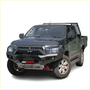 Rockarmor Rock Pack — Mitsubishi Mv Triton 2024+ | GT Hoopless Bullbar + Rock Sliders