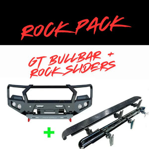 Rockarmor Rock Pack — Toyota 200 2015+ | GT Hoop Bullbar + Rock Sliders