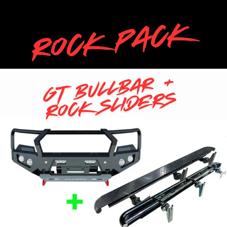 Rockarmor Rock Pack — Toyota Prado 250 2024 to Current | GT Hoop Bullbar + Rock Sliders