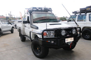 Rockarmor Steel Rock Slider Side Steps To Suit Toyota Landcruiser 79 Series Single Cab 2007-2016