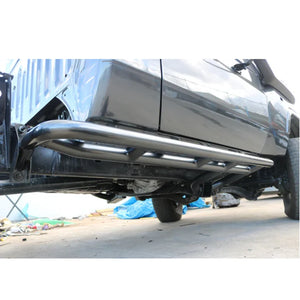 Rockarmor Steel Rock Slider Side Steps To Suit Toyota Landcruiser 79 Series Single Cab 2007-2016
