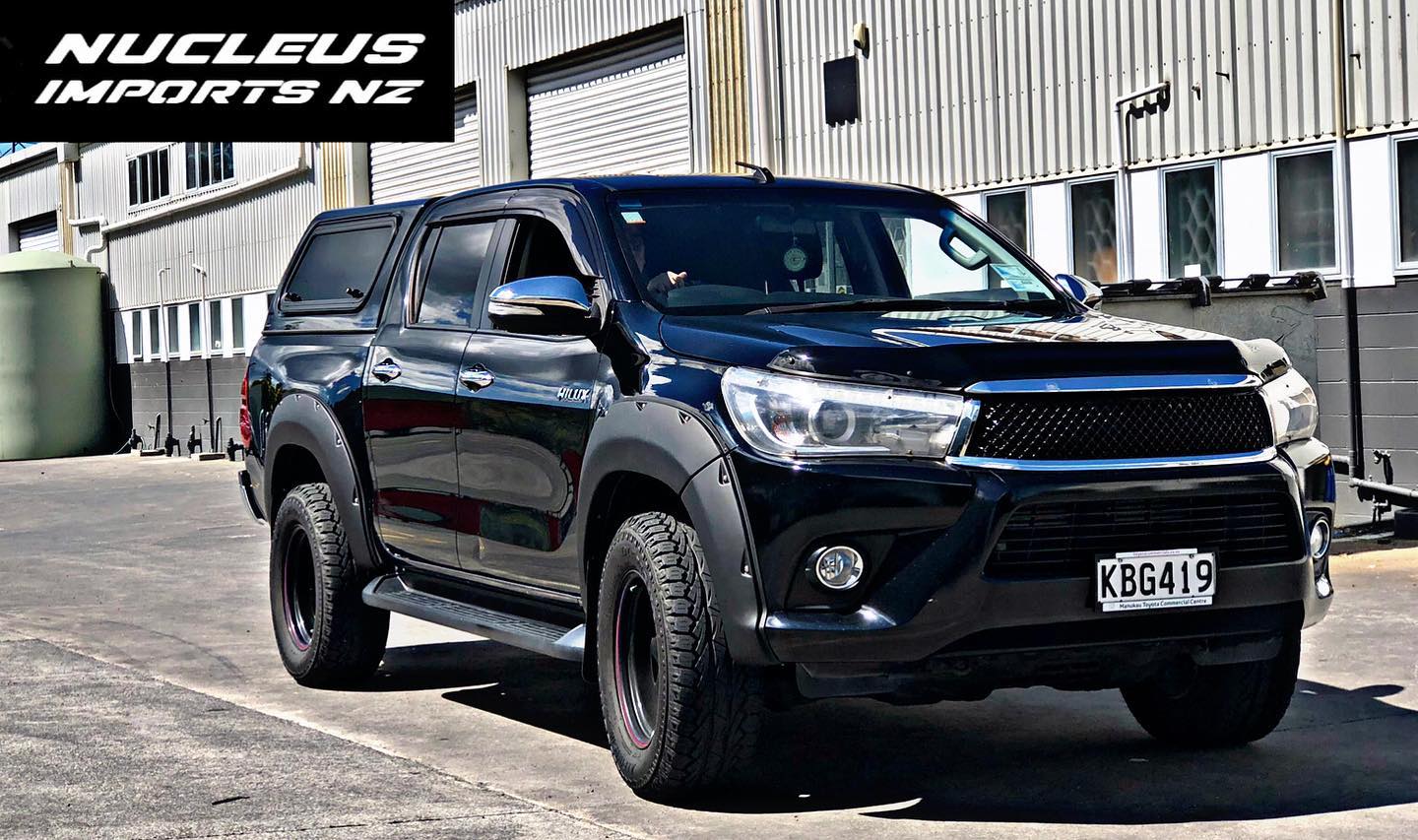 BOLT STYLE FLARES SUITABLE FOR HILUX 2015-2018 MODELS