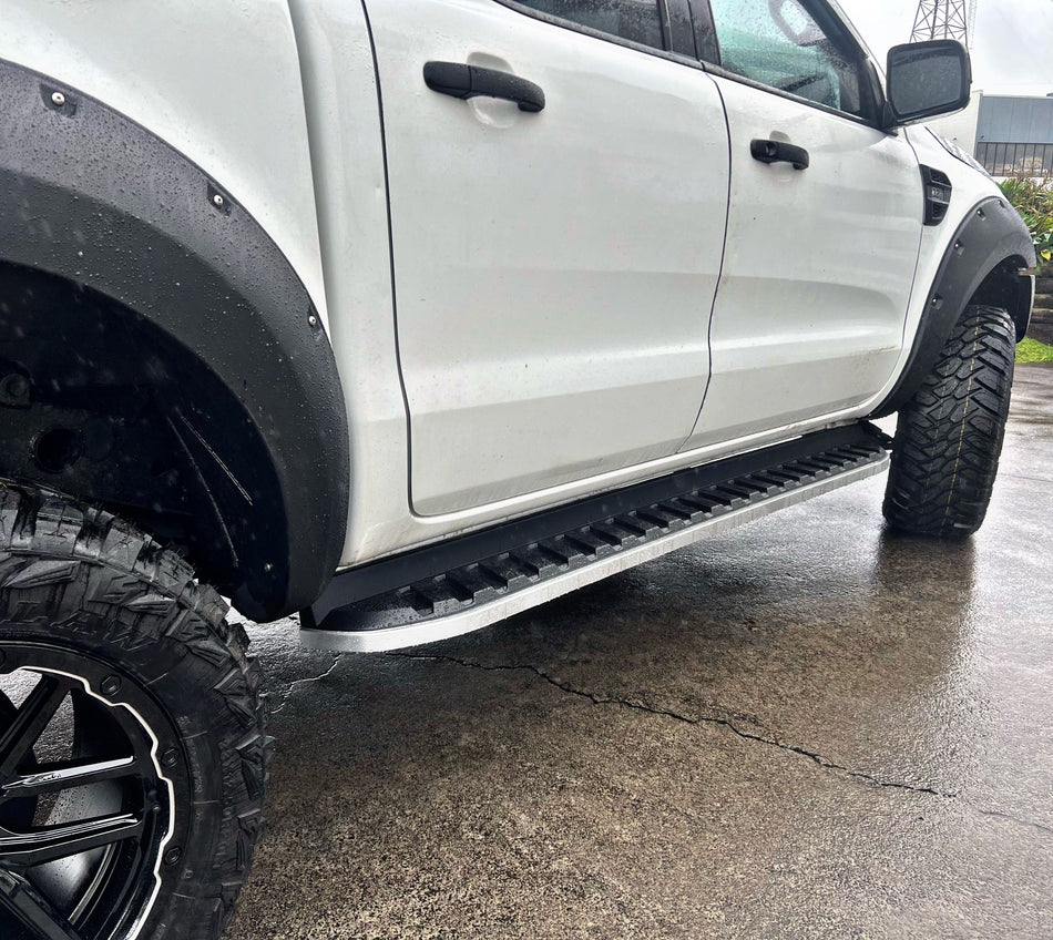 Ford Ranger Added Rear Step FORD RANGER RUNNING BOARD or SIDE STEPS 2015 - CURRENT MODELS – Nucleus ...